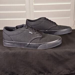 Vans - Atwood Triple Black Men's Size 8.5 Shoes Comfort Sneakers